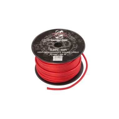 CABLE ALIM ROUGE 10MM GZ