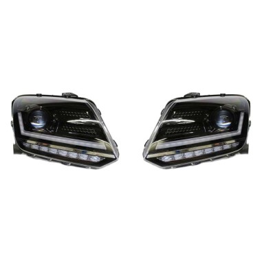 PHARE VW AMAROK FULL LEDS  FOND NOIR