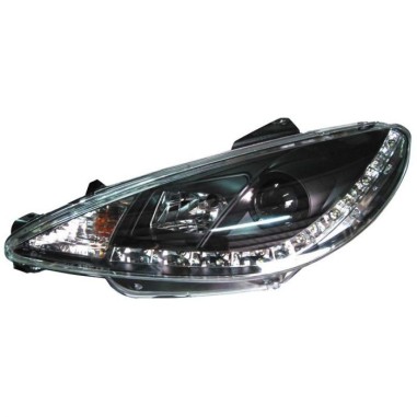 PHARE DEVIL EYES PEUGEOT 206 BLACK