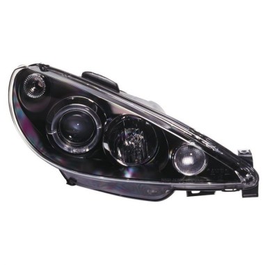 PHARES PEUGEOT 206 ANGELS EYES NOIR 02-