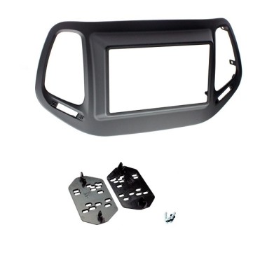 SUPPORT RADIO 2 DIN JEEP COMPASS 17