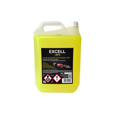 LIQUIDE DE REFROIDISSEMENT JAUNE 5L