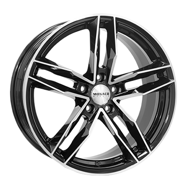 4 JANTES MONACO RR8M 7.5X17 5X100 35