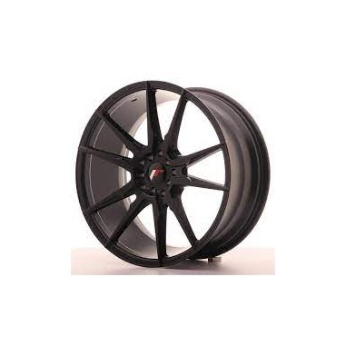 4 JANTES JR21 17X8 4X100/108 NOIRES MAT