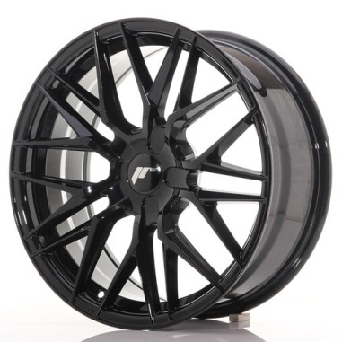 4 JANTES JR28 18X8.5 5X120 ET40 NOIRES BRILLANT