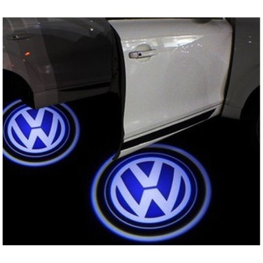 LOGO BAS DE PORTES A LEDS VW