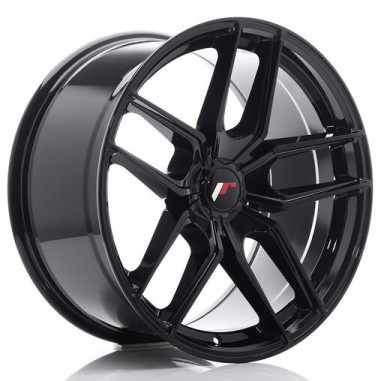 4 JANTES JR25 19X8.5 5X112 ET 40 NOIRES BRILLANT