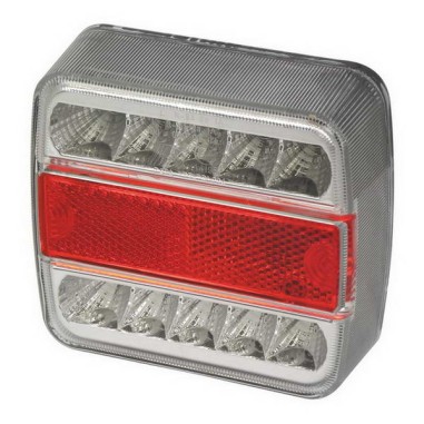 FEU ARRIERE UNIVERSEL 5 FONCTIONS 10 LED 12V