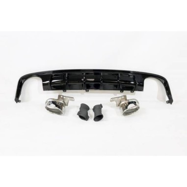 Diffuseur arrière Audi A6 / A6 Avant C8 19-21 Look RS6