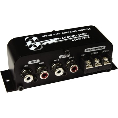 CAR EQUALIZER MONO AMP BRIDGING MOD