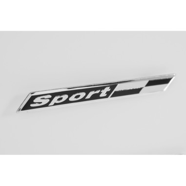 EMBLEME ALU SPORT + CHEQUER