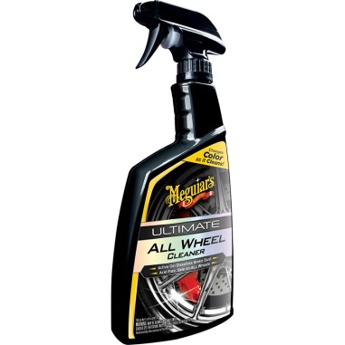 MEGUIARS ULTIMATE ALL WHEEL CLEANER NETOYANT JANTE SANS ACIDE AVEC CHANGEMENT DE COULEUR