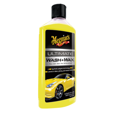 SHAMPOING LUSTRANT MEGUIARS ULTIMATE WASH WAX  A LA CIRE CARNAUBA 473ML