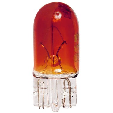 BLISTER 2 AMPOULES T10 5W AMBREE