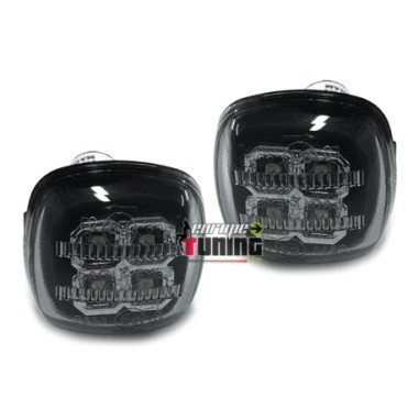 2 REPETITEURS A LEDS NOIRS AUDI A3 FABIA