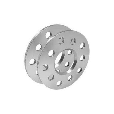 ECARTEUR DE VOIE 5X108 CENTRAGE 63.4 FORD EPAISSEUR 10MM SANS BAGUE