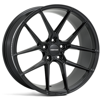 4 JANTES V-FS39 5X112 19X8.5/9.5 GLOSS BLACK