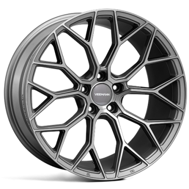 4 JANTES VEEMANN V-FS66 20X8.5/10 5X112 ET38 ET42 GLOSS GRAPHITE CONCAVE