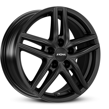 4 JANTES RONAL R65 4X108 6.5X16 ET26 NOIR MATT