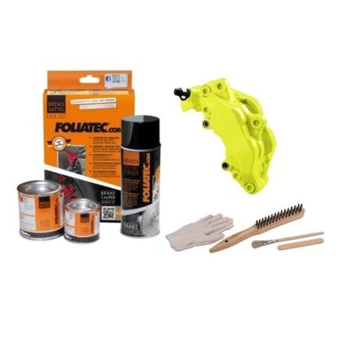 PEINTURE ETRIER FOLIATEC JAUNE FLUO