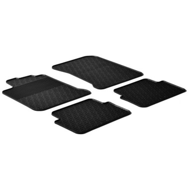 Set tapis de caoutchouc sur mesure pour Renault Laguna III 2007- (G profil 4-pièces)