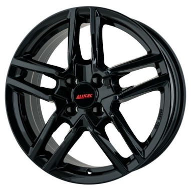 4 JANTES ALUTEC IKENU 7.5X17 5X100 ET38 noir brillant